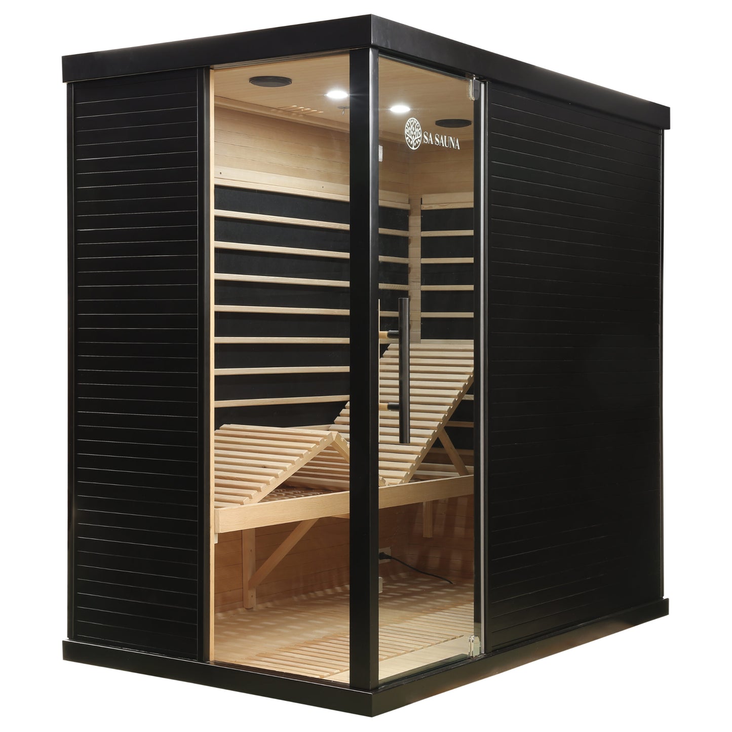 Miracle Sauna Premium Black Box 4 Person Far Infrared Sauna