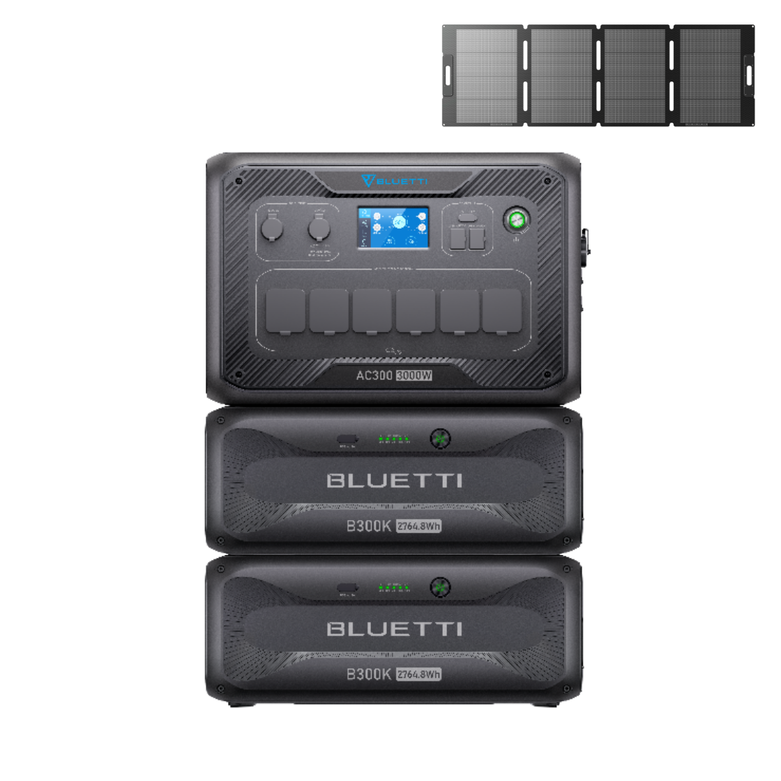 BLUETTI AC300 + B300K Home Battery Backup | 3,000W 2,764.8Wh