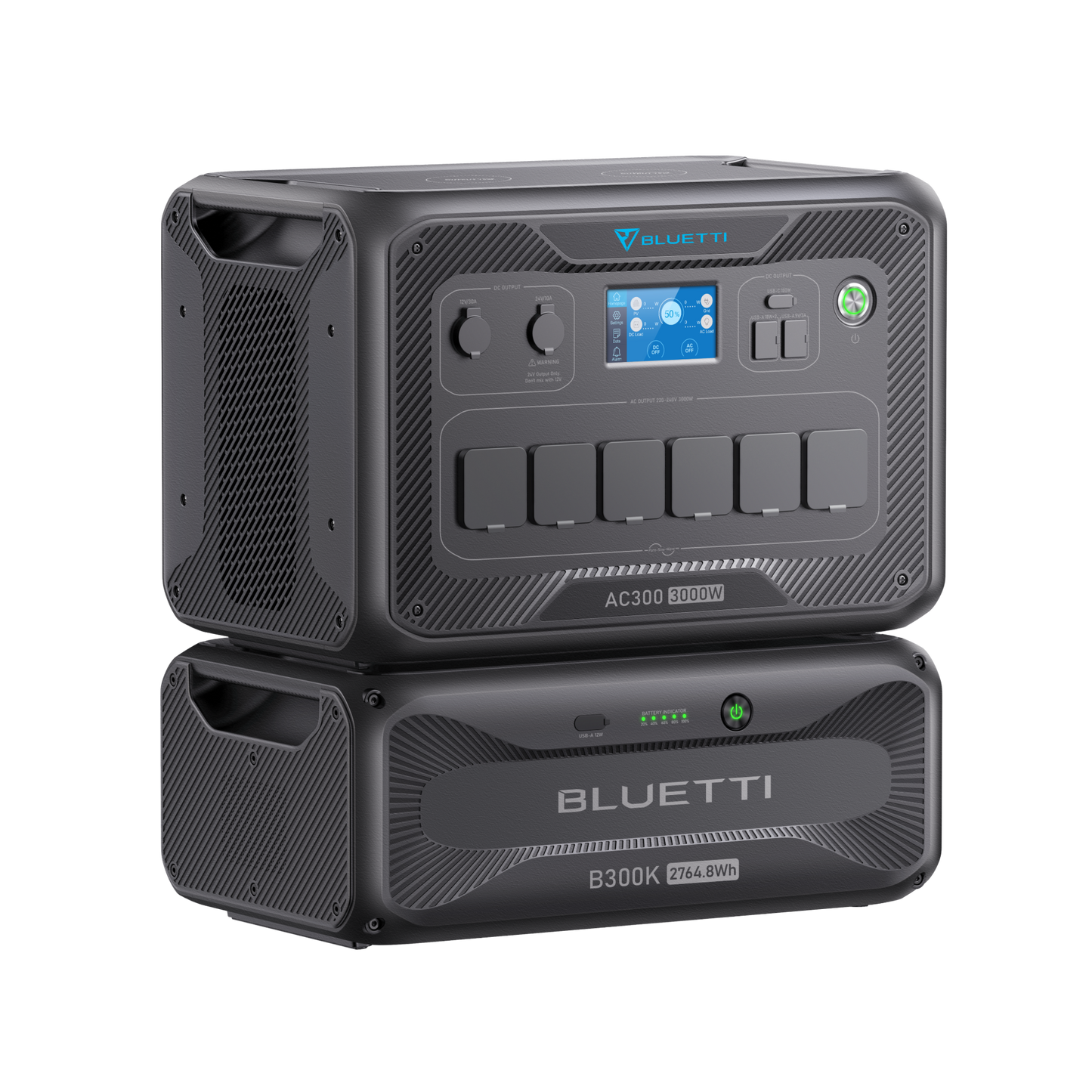 BLUETTI AC300 + B300K Home Battery Backup | 3,000W 2,764.8Wh