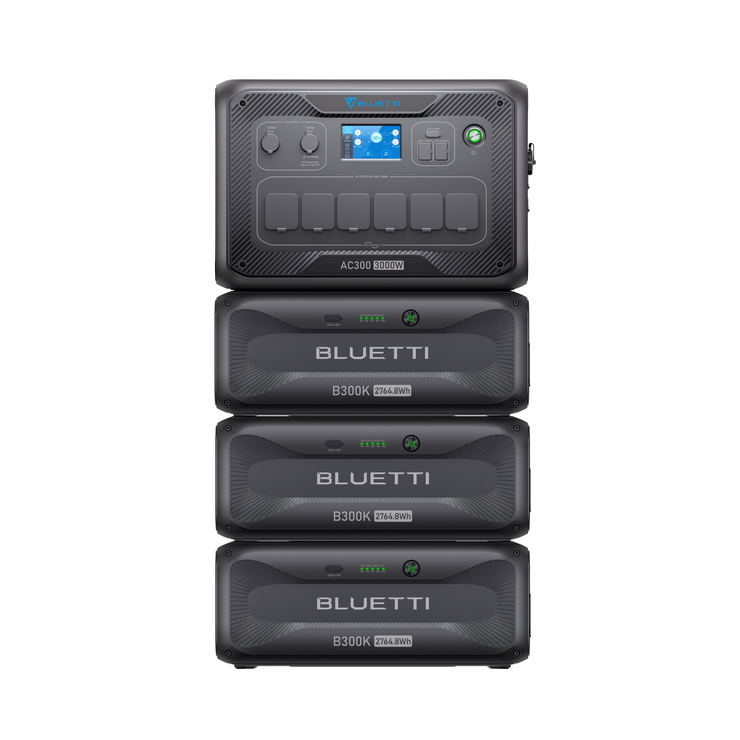 BLUETTI AC300 + B300K Home Battery Backup | 3,000W 2,764.8Wh