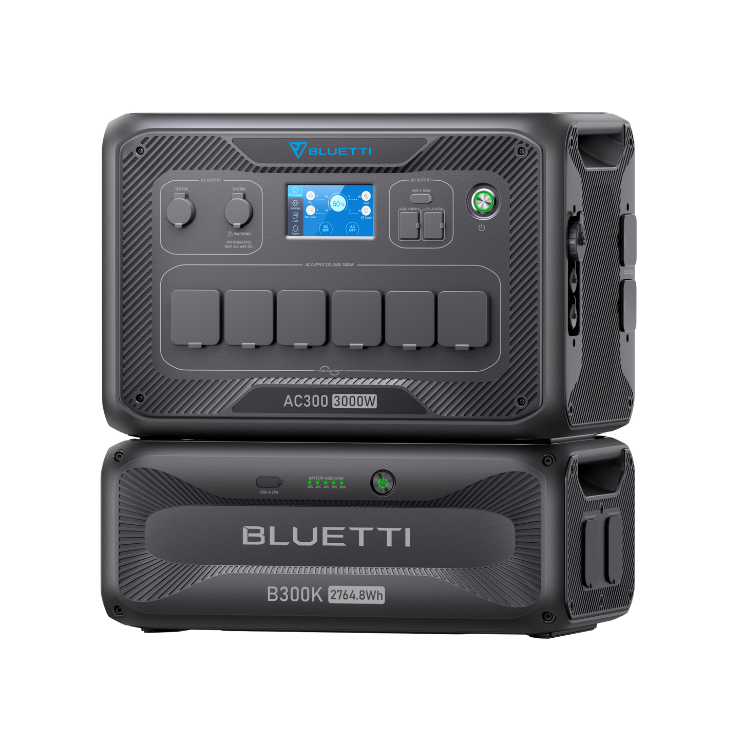 BLUETTI AC300 + B300K Home Battery Backup | 3,000W 2,764.8Wh