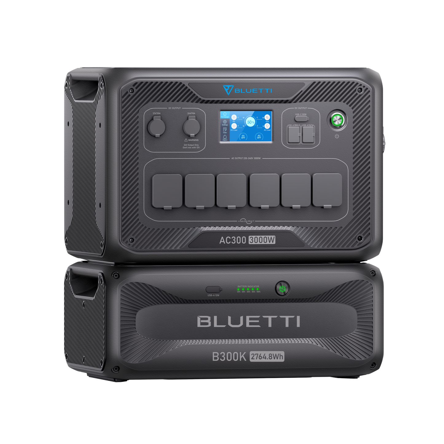 BLUETTI AC300 + B300K Home Battery Backup | 3,000W 2,764.8Wh