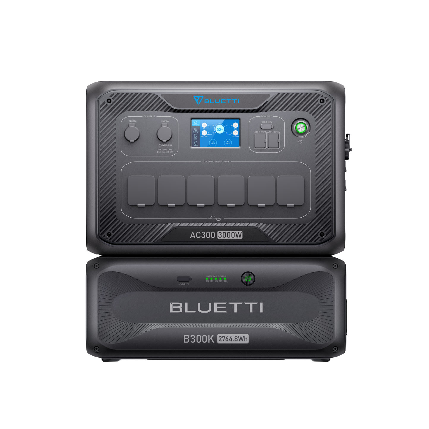 BLUETTI AC300 + B300K Home Battery Backup | 3,000W 2,764.8Wh