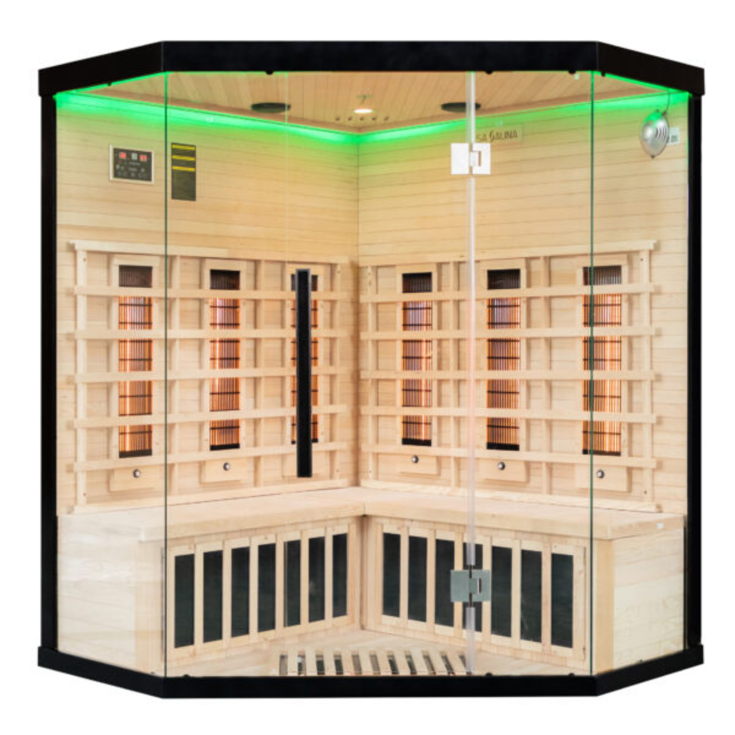 Miracle Sauna UK-Lux 4 Person Corner Far Infrared Sauna