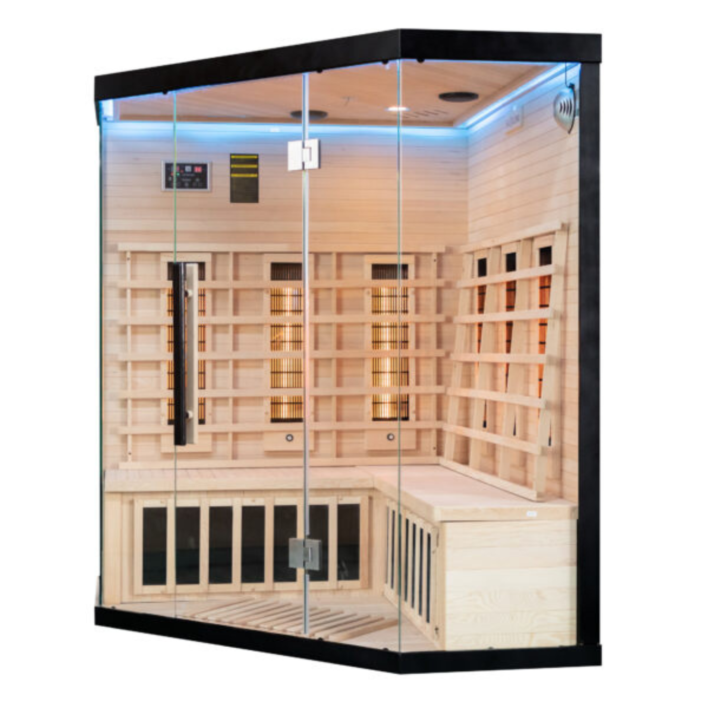 Miracle Sauna UK-Lux 4 Person Corner Far Infrared Sauna