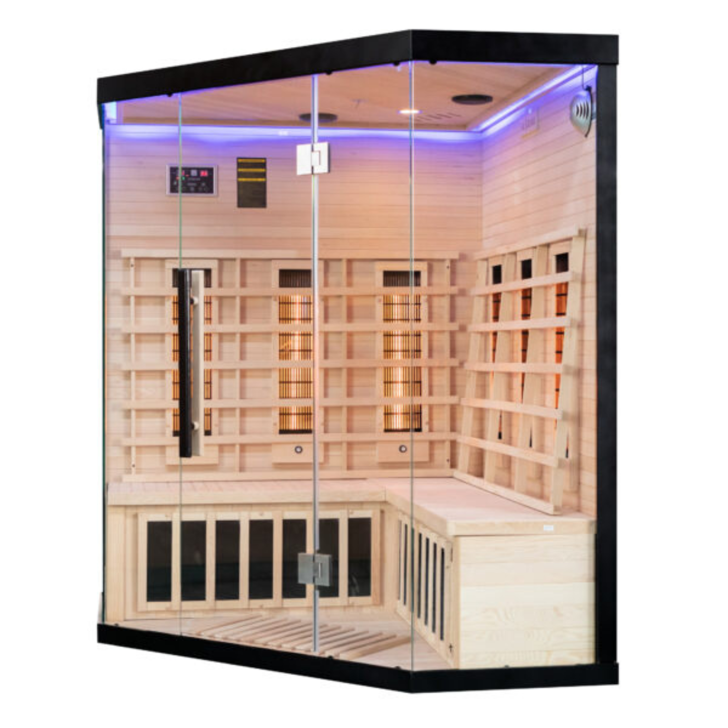 Miracle Sauna UK-Lux 4 Person Corner Far Infrared Sauna