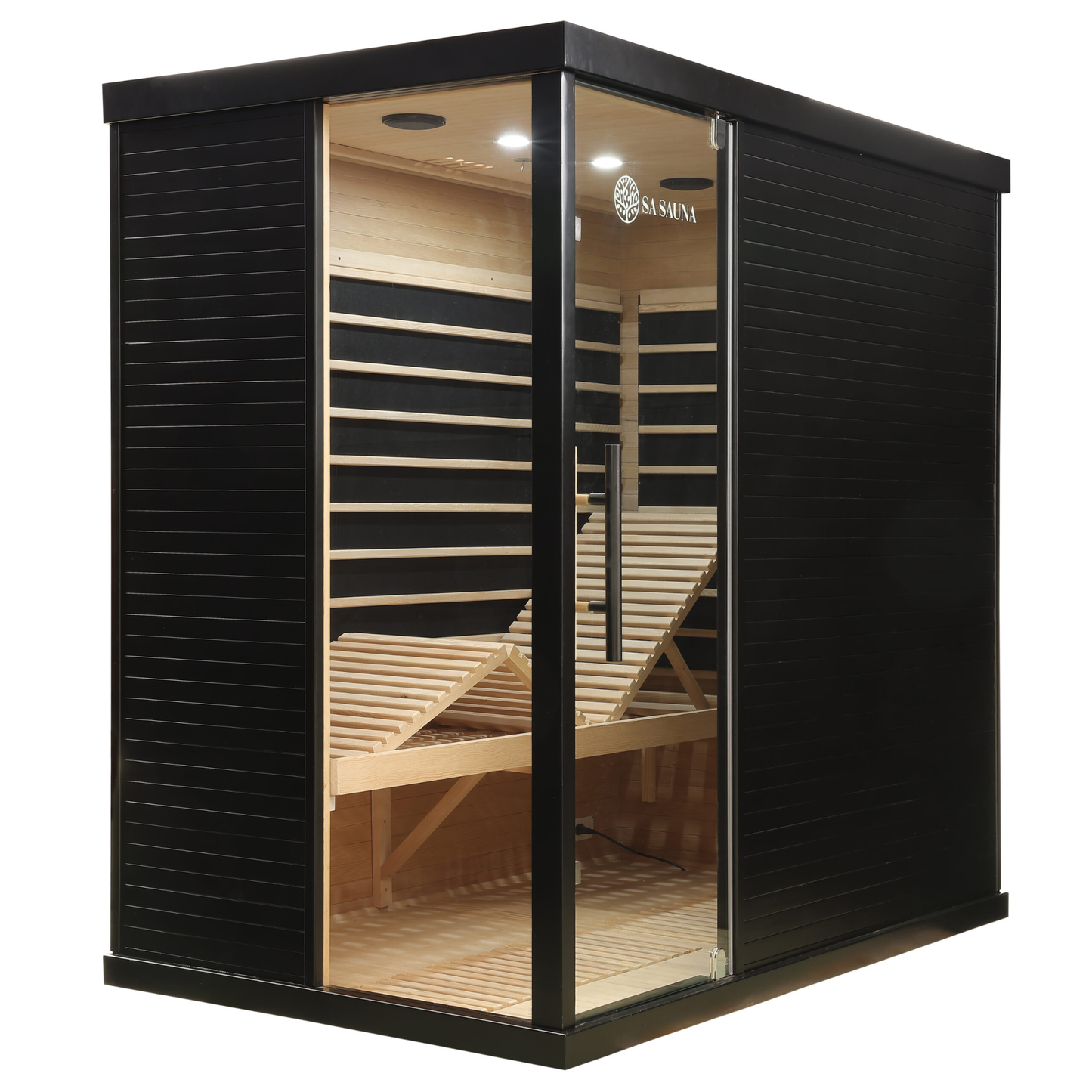 Miracle Sauna Premium Black Box 4 Person Far Infrared Sauna