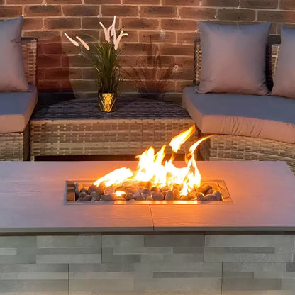The Luxury Fire Pit Co Maroma Gas Fire Pit
