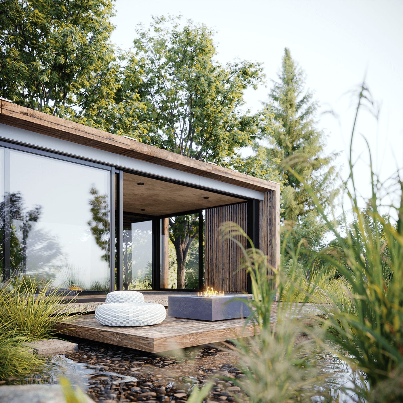 The Luxury Fire Pit Co Maroma Gas Fire Pit