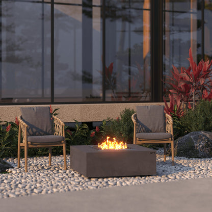 The Luxury Fire Pit Co Maroma Gas Fire Pit