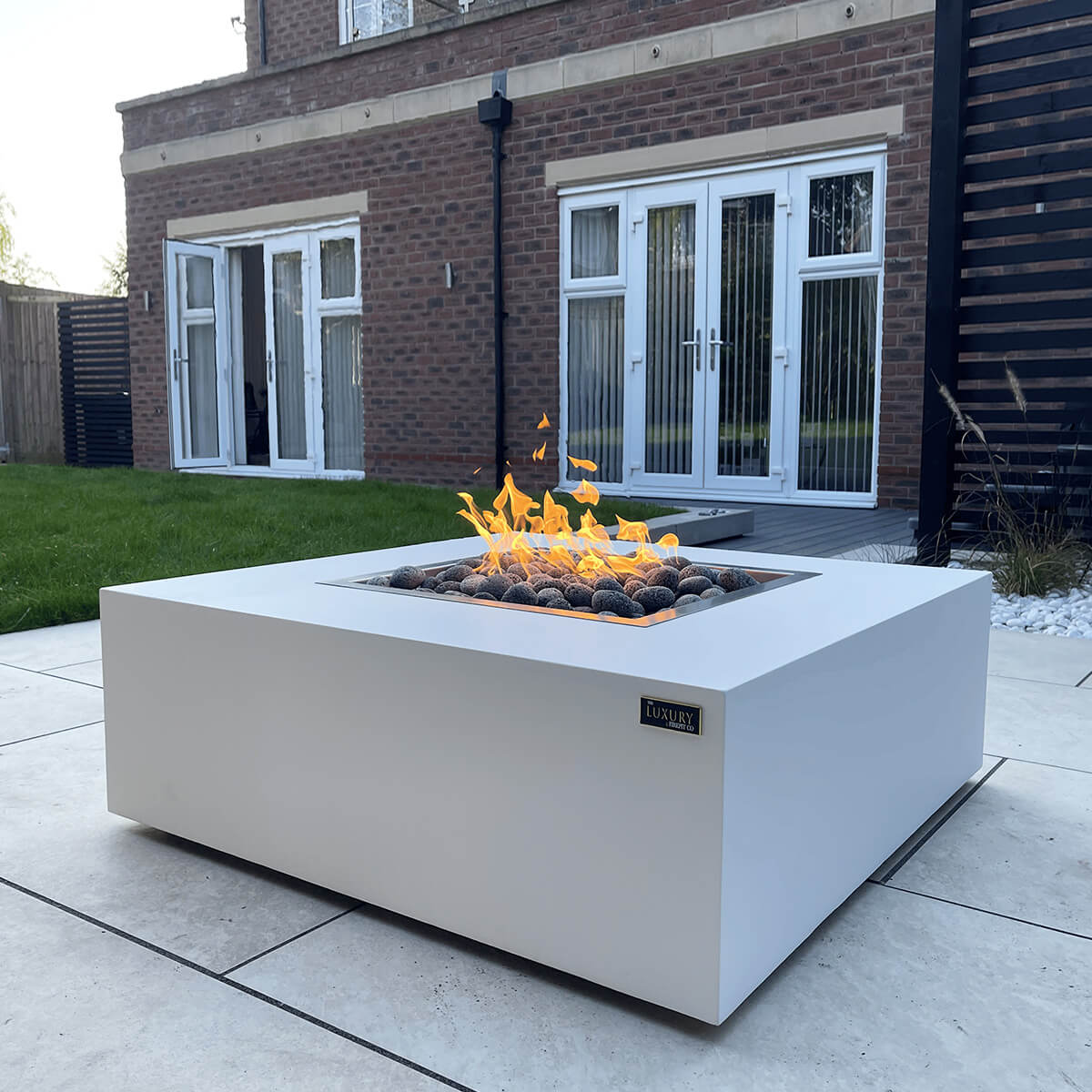 The Luxury Fire Pit Co Maroma Gas Fire Pit