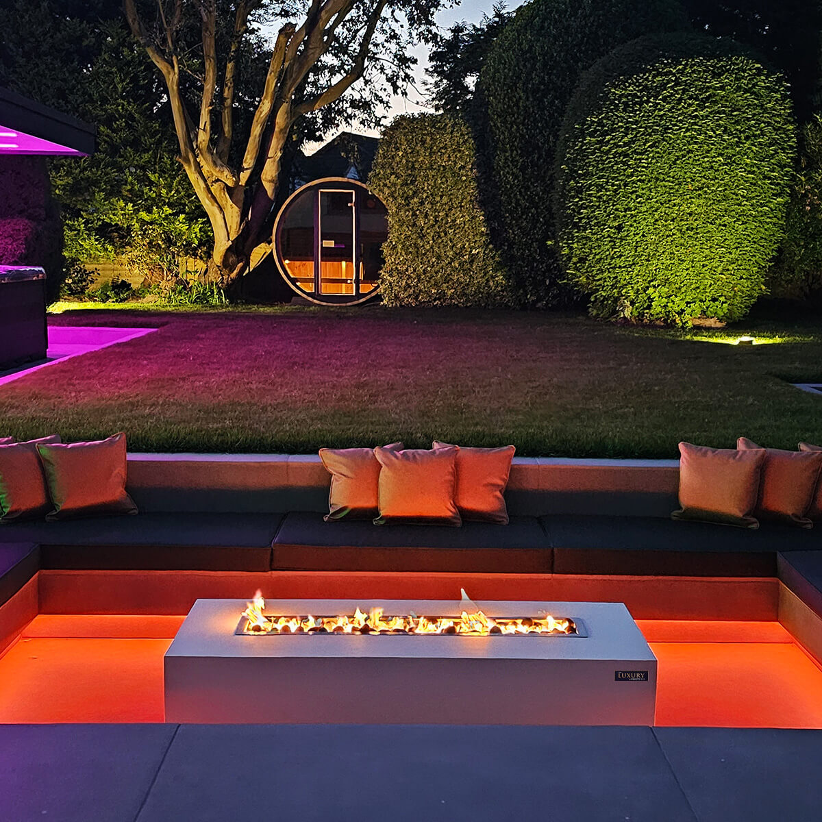 The Luxury Fire Pit Co Mezzo Gas Fire Pit