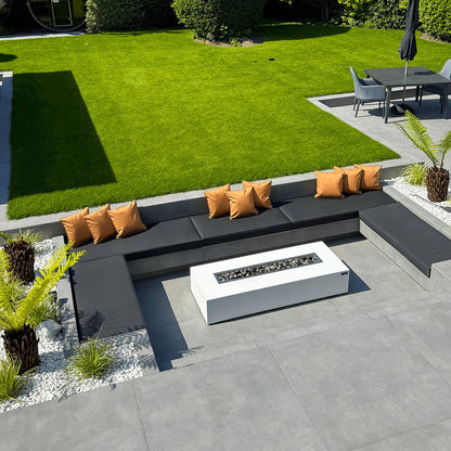 The Luxury Fire Pit Co Mezzo Gas Fire Pit