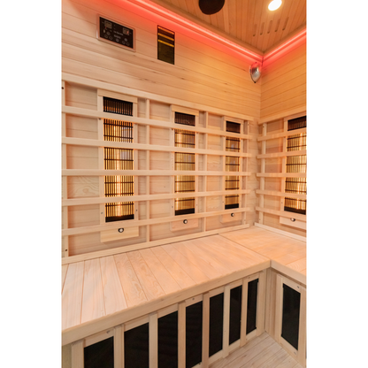 Miracle Sauna 4 Person Corner Far Infrared Sauna