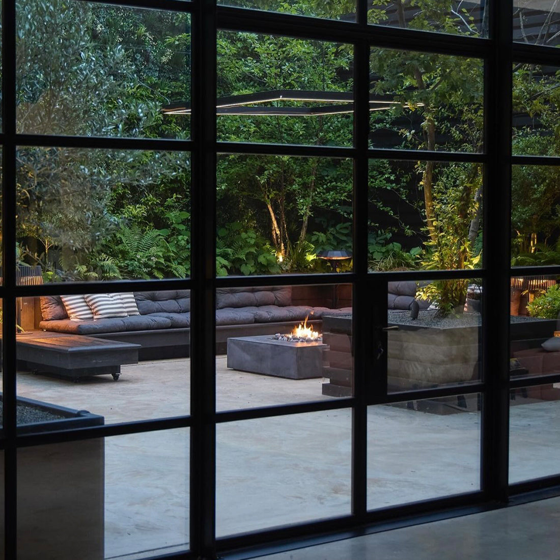 The Luxury Fire Pit Co Monte Gas Fire Pit