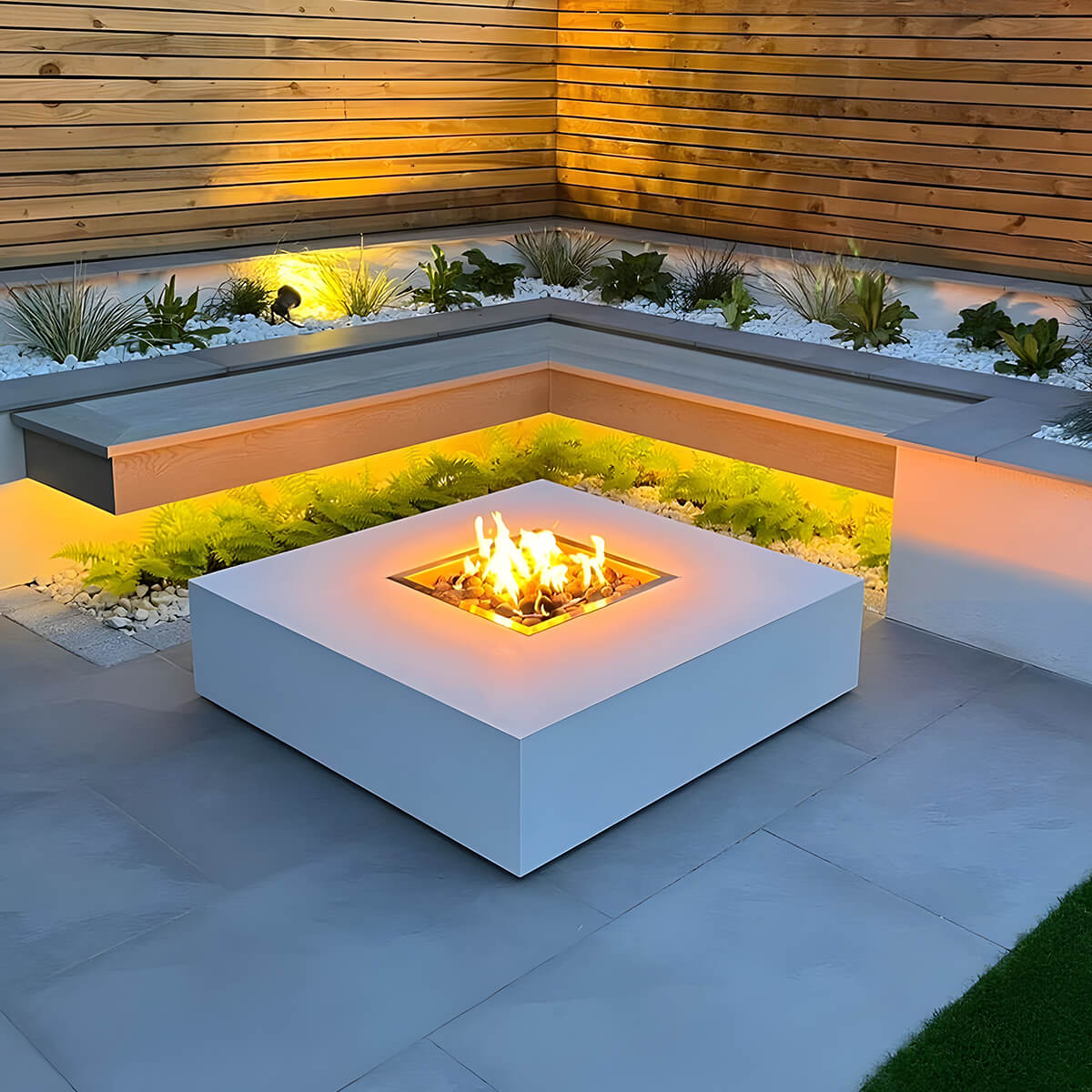 The Luxury Fire Pit Co Monte Gas Fire Pit