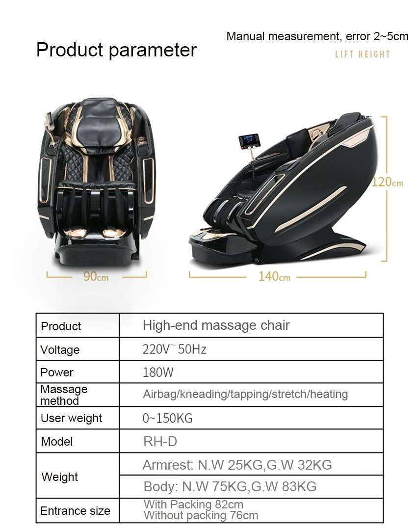 Sasaki 9 Series Royal King 5D massage chair