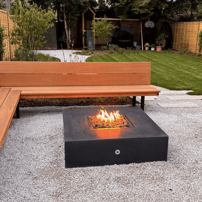 The Luxury Fire Pit Co Monte Gas Fire Pit